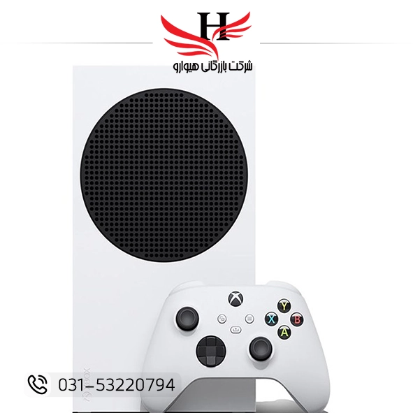 کنسول بازی مایکروسافت Xbox Series S با حافظه 512 گیگابایت مناسب گیمرها همراه با طراحی جمع‌وجور و پردازنده نسل نهم؛ مناسب خرید عمده از هیوارو